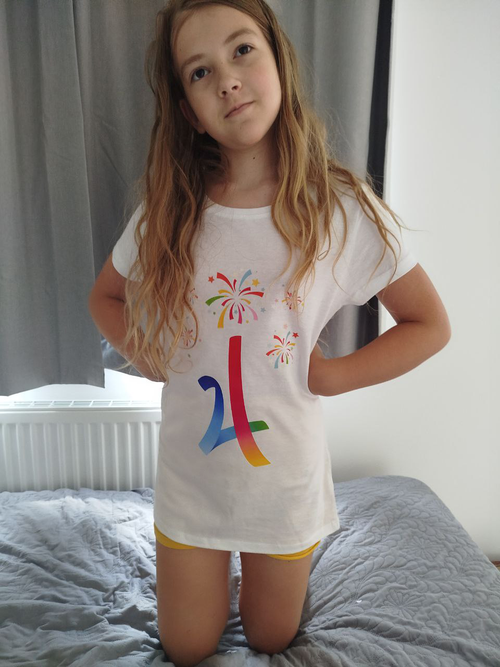 Kids t-shirt Fireworks