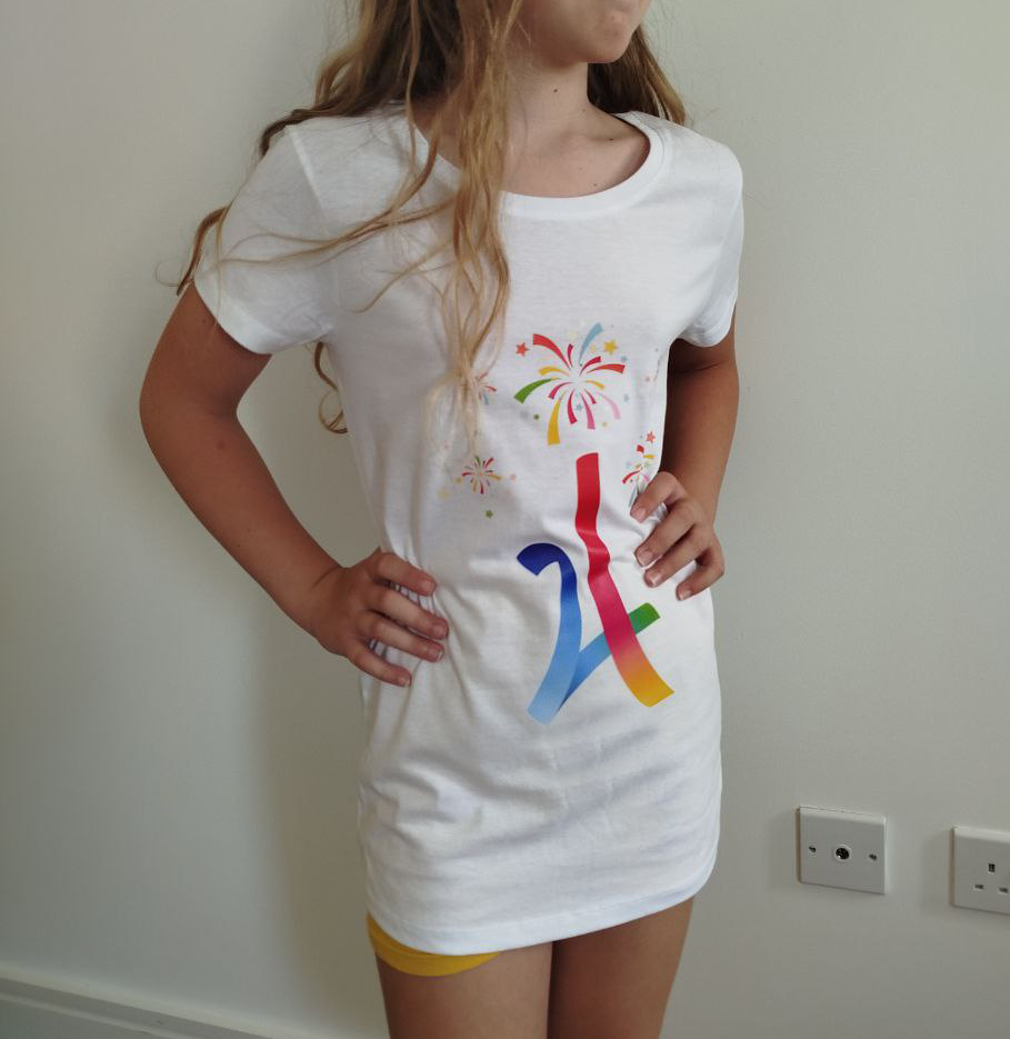 Kids t-shirt Fireworks