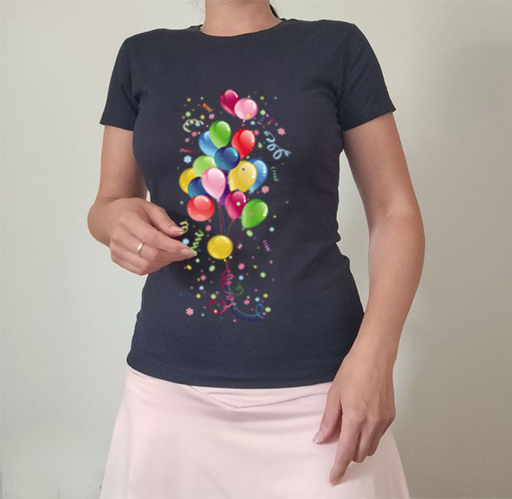 T-shirt Baloons for Birthday Party