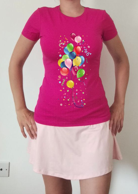 T-shirt Baloons for Birthday Party
