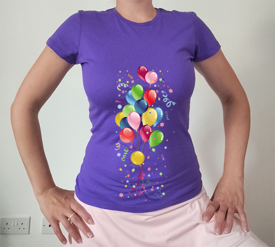 T-shirt Baloons for Birthday Party