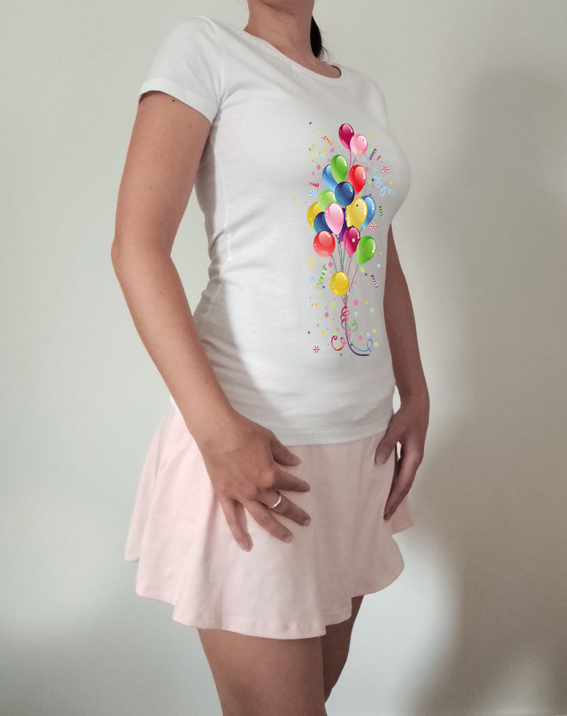 T-shirt Baloons for Birthday Party